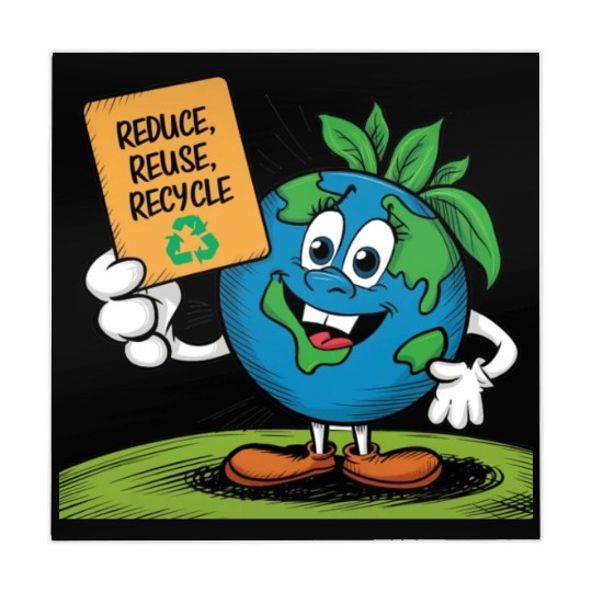 Reduce, Reuse, Recycle Earth day - April 22 Mahjong Mats