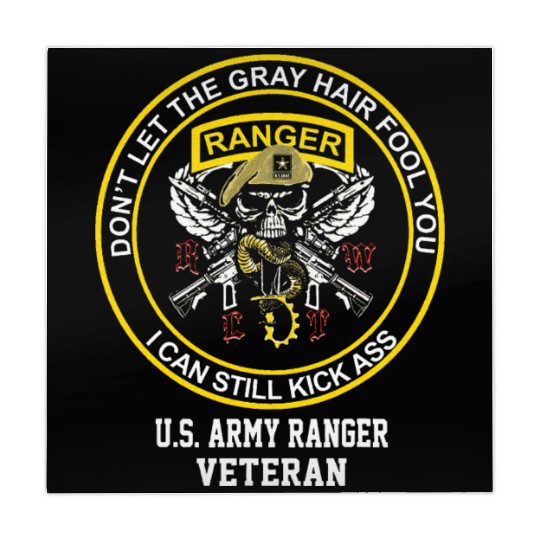 Retired US Army Ranger Veteran USA Military Vet Mahjong Mats