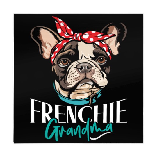 French Bulldog Lovers FRENCHIE GRANDMA Funny Mahjong Mats