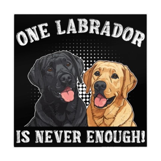 Labrador Lover ONE LABRADOR IS NEVER ENOUGH Mahjong Mats