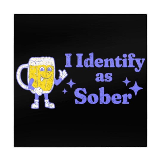 Beer I Identify As Sober Mahjong Mats