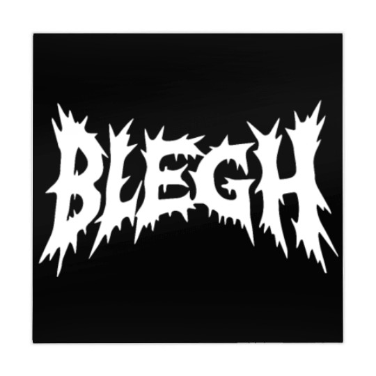 Blegh | Deathcore Death Metal Funny Mahjong Mats