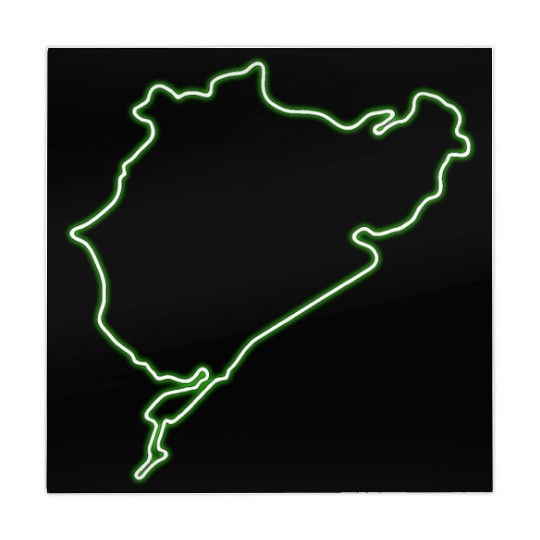 Green Hell Nordschleife Mahjong Mats