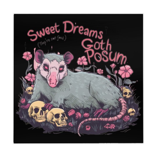 sweet dreams goth possum Street Cats Squad Mahjong Mats