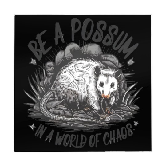 Be a Possum in a world of chaos Street Cats Squad Mahjong Mats