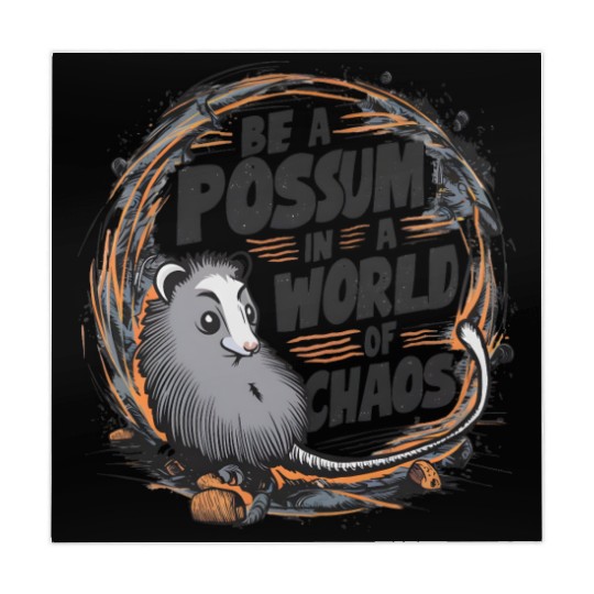Be a Possum in a world of chaos Street Cats Squad Mahjong Mats