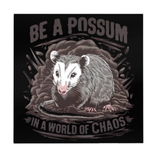 Be a Possum in a world of chaos Street Cats Squad Mahjong Mats