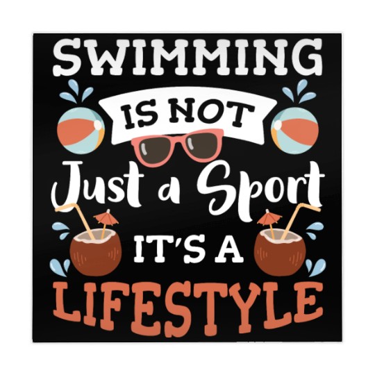 Swimming Summer Sun Mahjong Mats