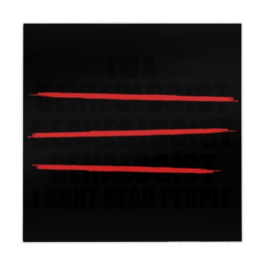 Im A Genealogist Family Ancestry Lineage Genealogy Mahjong Mats