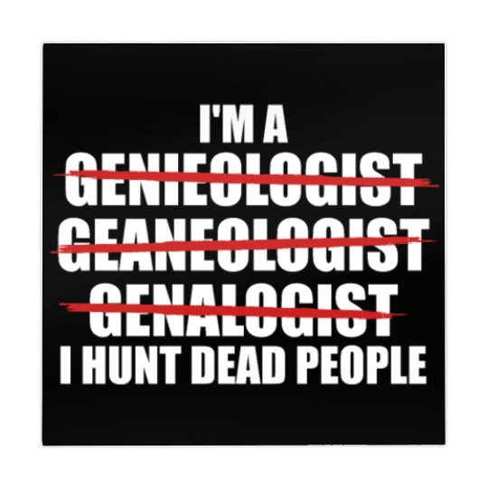 Im A Genealogist Family Ancestry Lineage Genealogy Mahjong Mats