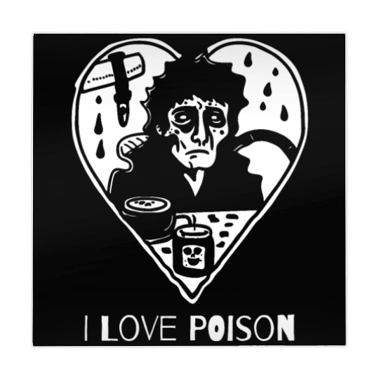 Sarcasm Horror: I Love Poison Mahjong Mats