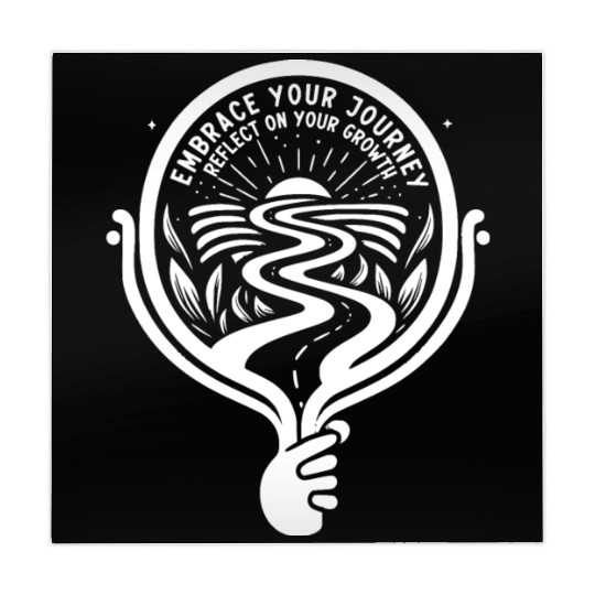 Embrace Your Journey, Reflect on Your Growth Mahjong Mats