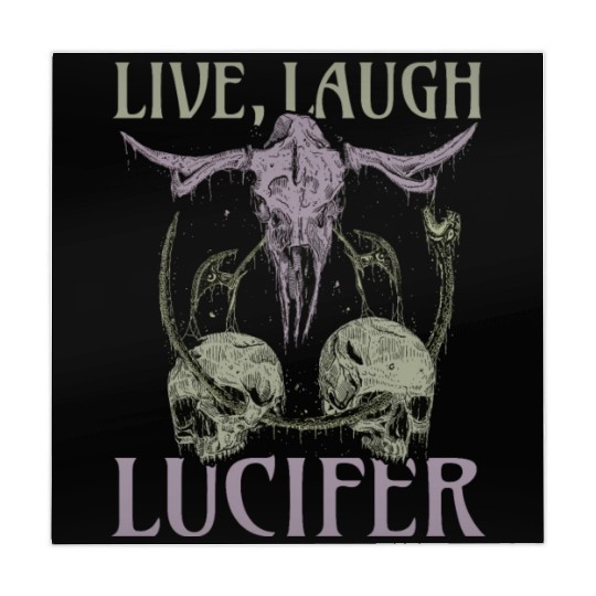 Live Love Lucifer Goth Festival Death Metal Mahjong Mats