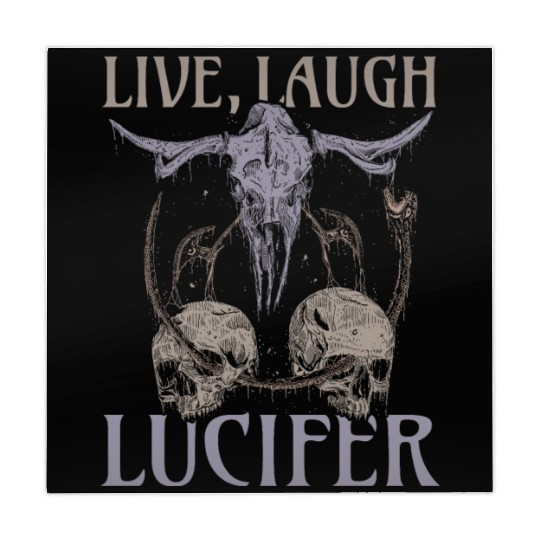 Live Love Lucifer Goth Festival Death Metal Mahjong Mats