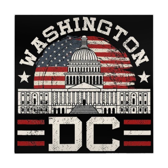Love Washington DC USA Gift Design Idea Mahjong Mats