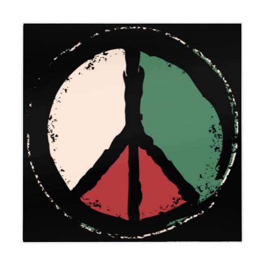 Free Palestine - Peace Symbol Mahjong Mats