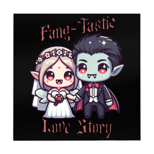 Vampire Bride and Groom Love Story Mahjong Mats