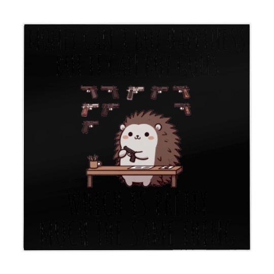 Gun Collector Hedgehog Mahjong Mats