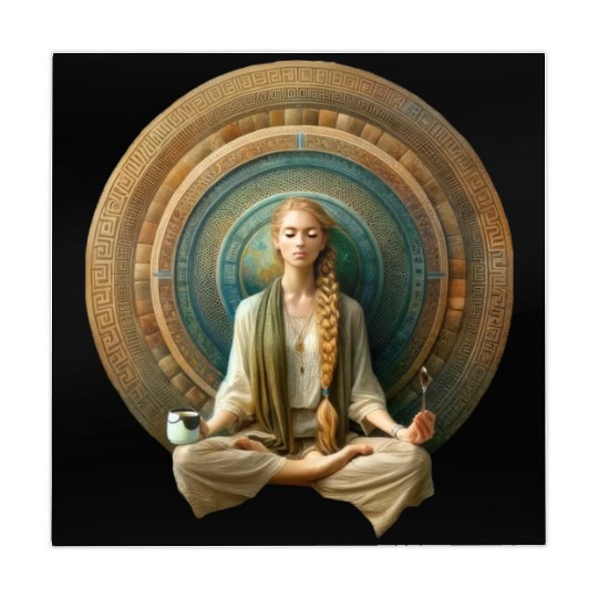 Zen Harmony Mandala Mahjong Mats