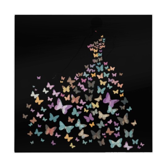 Colorful Butterfly Elegant for All Seasons Mahjong Mats