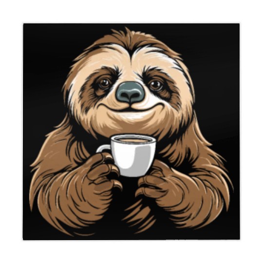 Sloth Coffee Mahjong Mats