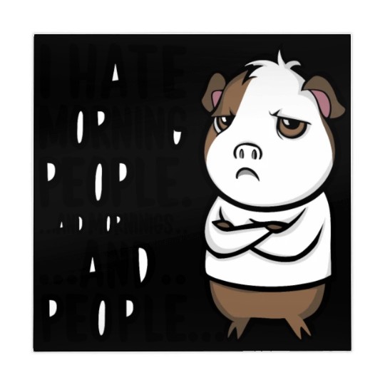 I Hate Morning People for a Morning grumpy Mahjong Mats