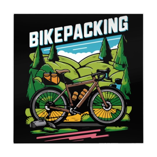 Bikepacking Adventure: Gravel Bike and Nature Mahjong Mats