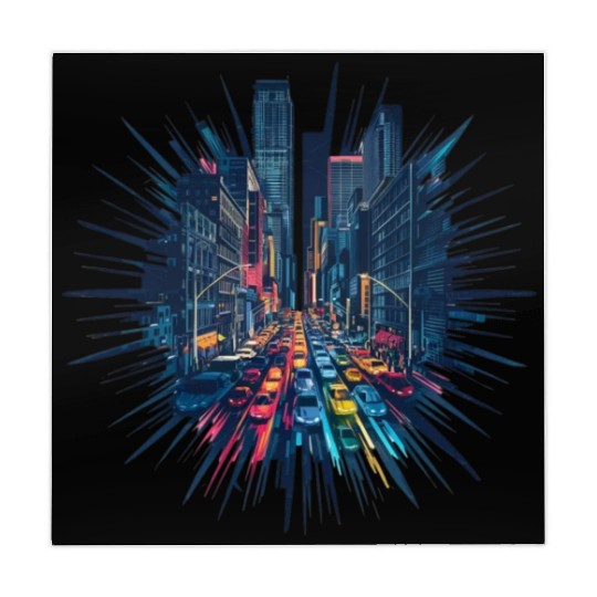 City Lights Symphony: Mystery and Thriller. Mahjong Mats