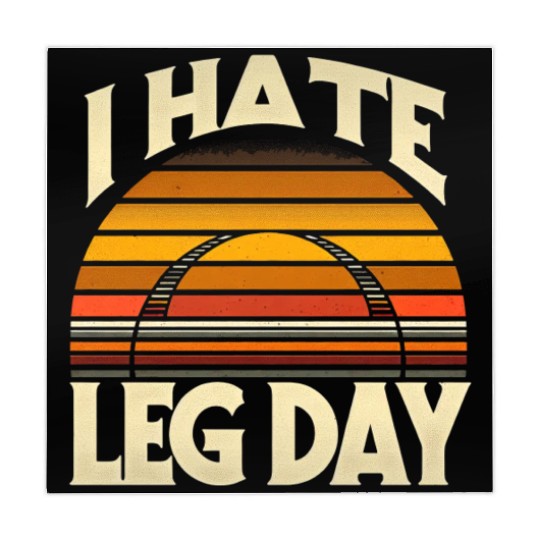I Hate Leg Day 32 Mahjong Mats