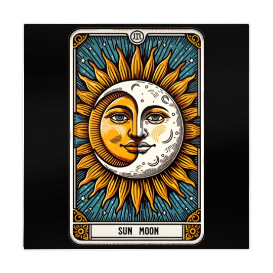 Tarot Card Sun Moon Mahjong Mats