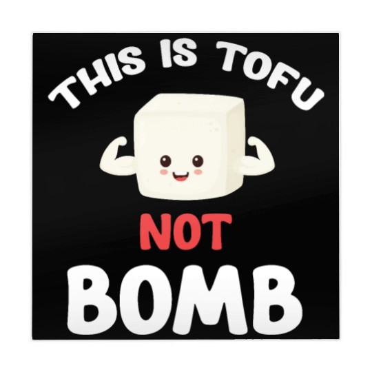 This Is Tofu Not Bomb Tempeh Asian Broccoli Mahjong Mats