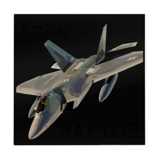 Air Force F-22 Raptor Fighter Jet Military Pilot Mahjong Mats