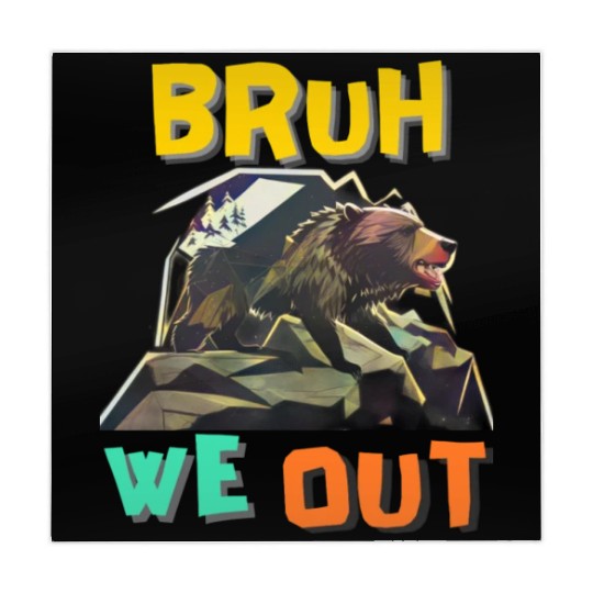 BRUH WE OUT Mahjong Mats