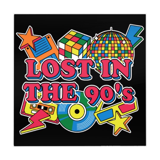 Lost in the 90s Party 1990 Reunion Music Songs Ret Mahjong Mats