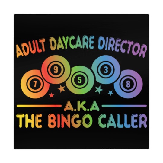 Adult Day Care Director Aka Bingo Caller Mahjong Mats
