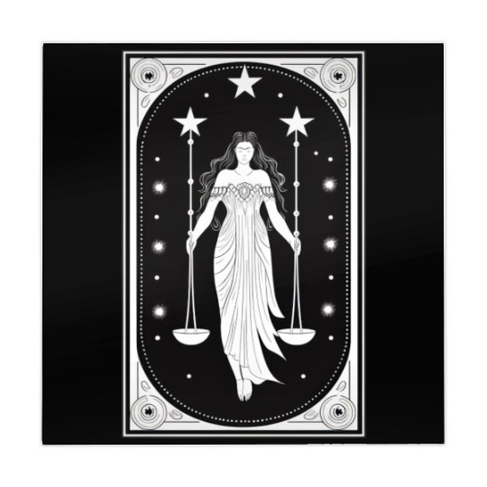 Themis Tarot Card Astrology Occult Mystical Mahjong Mats