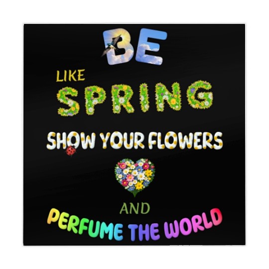 BE LIKE SPRING, SHOW YOUR FLOWERS AND... Mahjong Mats