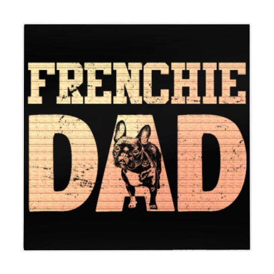 Frenchie DAD French Bulldog Lover Owner Mahjong Mats