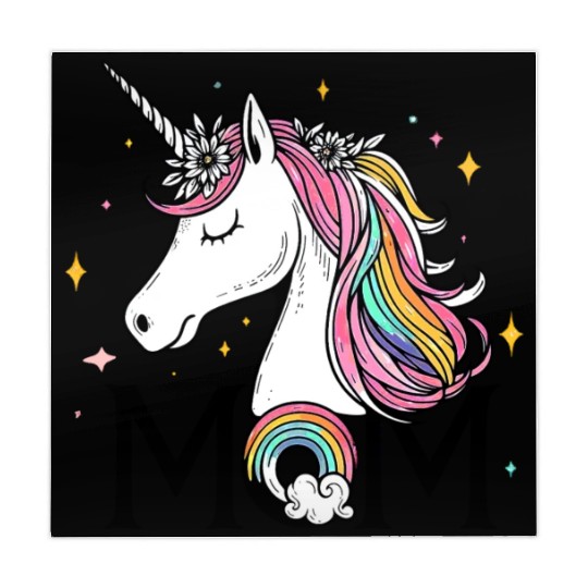 Mom Unicorn Mahjong Mats
