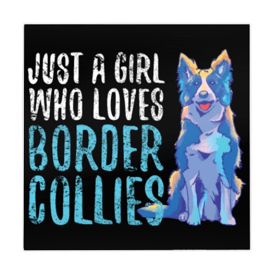 Unique Border Collie Love Art Expression Mahjong Mats