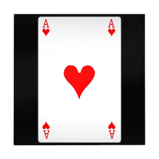 Hearts Playing Card Mahjong Mats