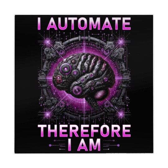 Robotics Engineer I Automate Therefore I Am Mahjong Mats