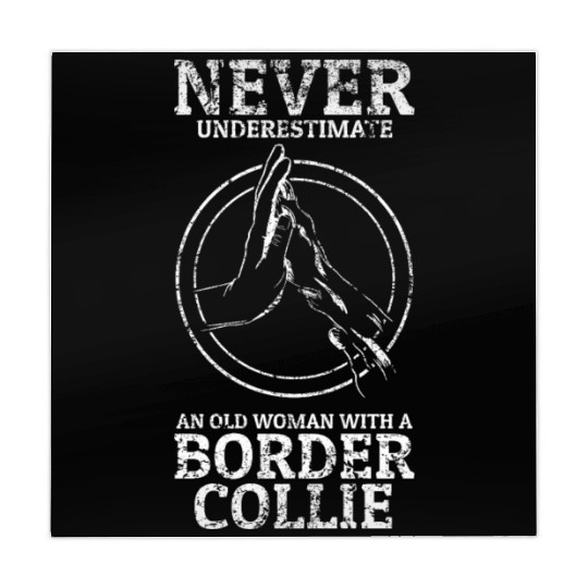 Unique Border Collie Design For Dog Enthusiasts Mahjong Mats