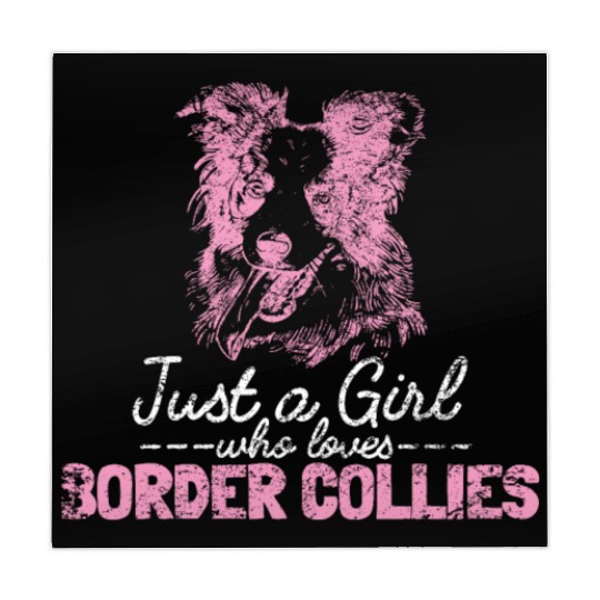 Unique Border Collie Design For Dog Lovers Mahjong Mats