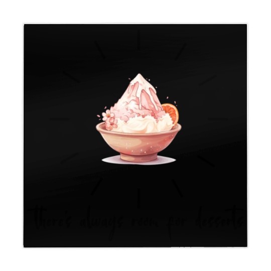 there s always room for desserts-sakura shaved ice Mahjong Mats