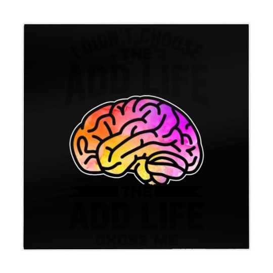 Embrace Neurodiversity With ADD Awareness Humor Mahjong Mats