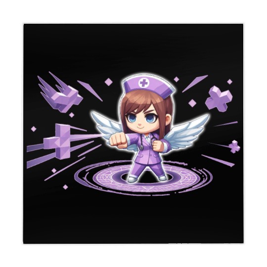 Chibi Nurse Angel Mahjong Mats