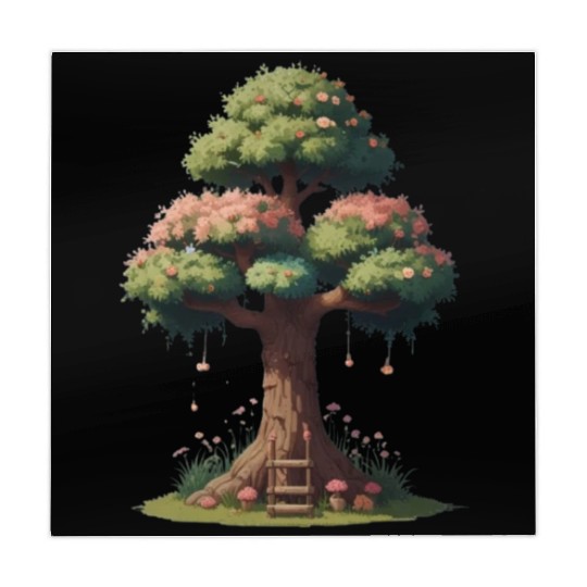 Colorful Tree Life is Really Good Tree Mahjong Mats