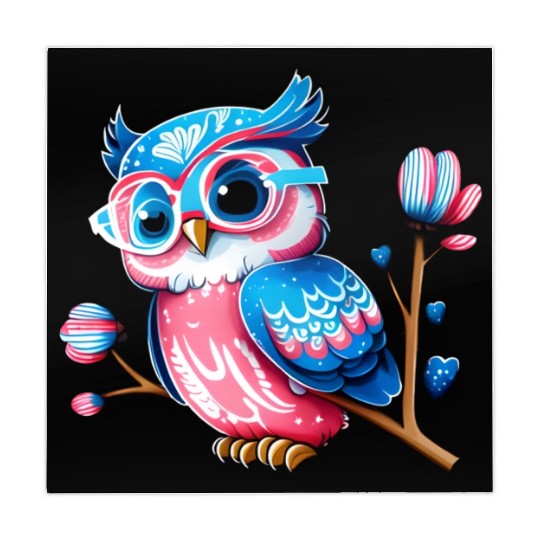 Red White and Blue Owl Mahjong Mats