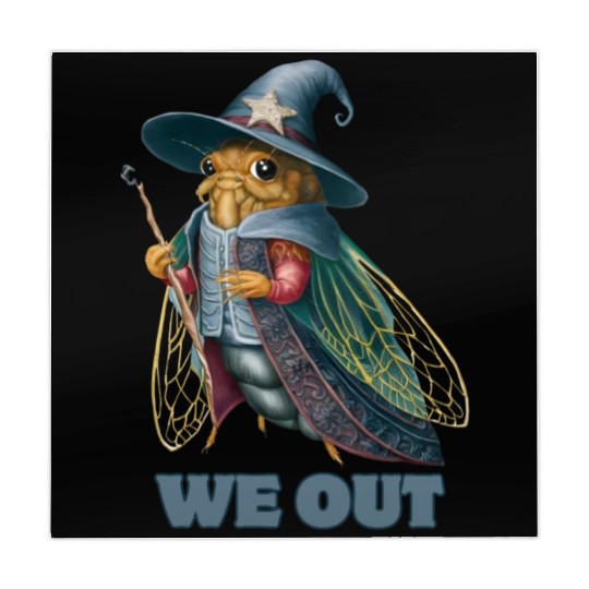 Funny Cicada We Out Cute Cicada Brood Emergence Mahjong Mats